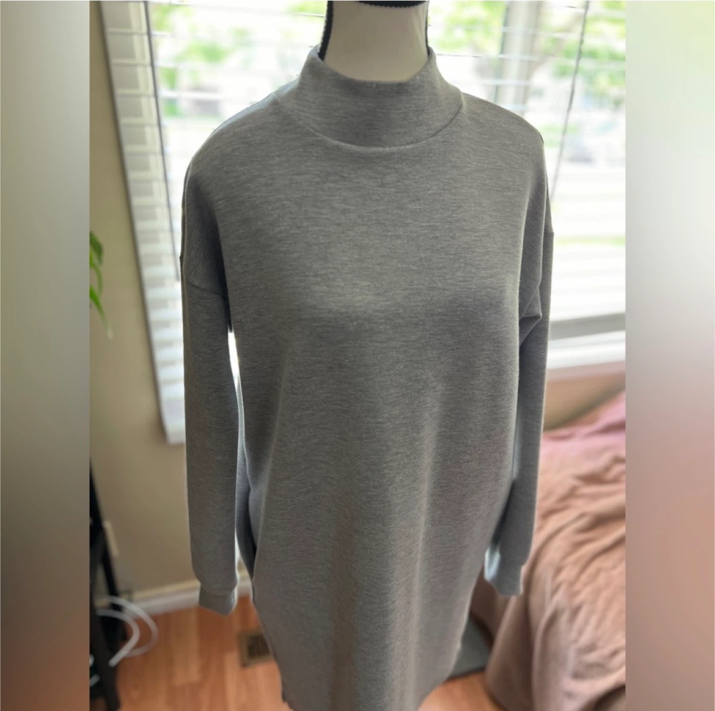 Joe Fresh Grey Sweatshirt Dress - photo 2