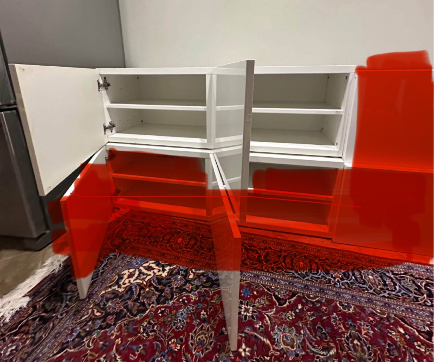 IKEA BESTA TV Unit - White, 47 1/4" - photo 2