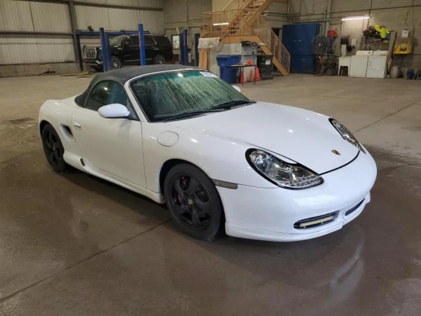 2002 Porsche Boxster S White Convertible AS-IS image indicator(4)