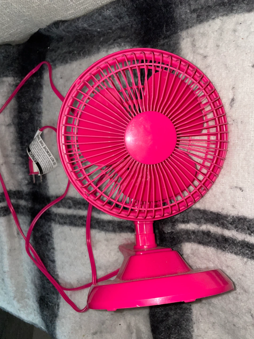 Pink Desk Fan - photo 3