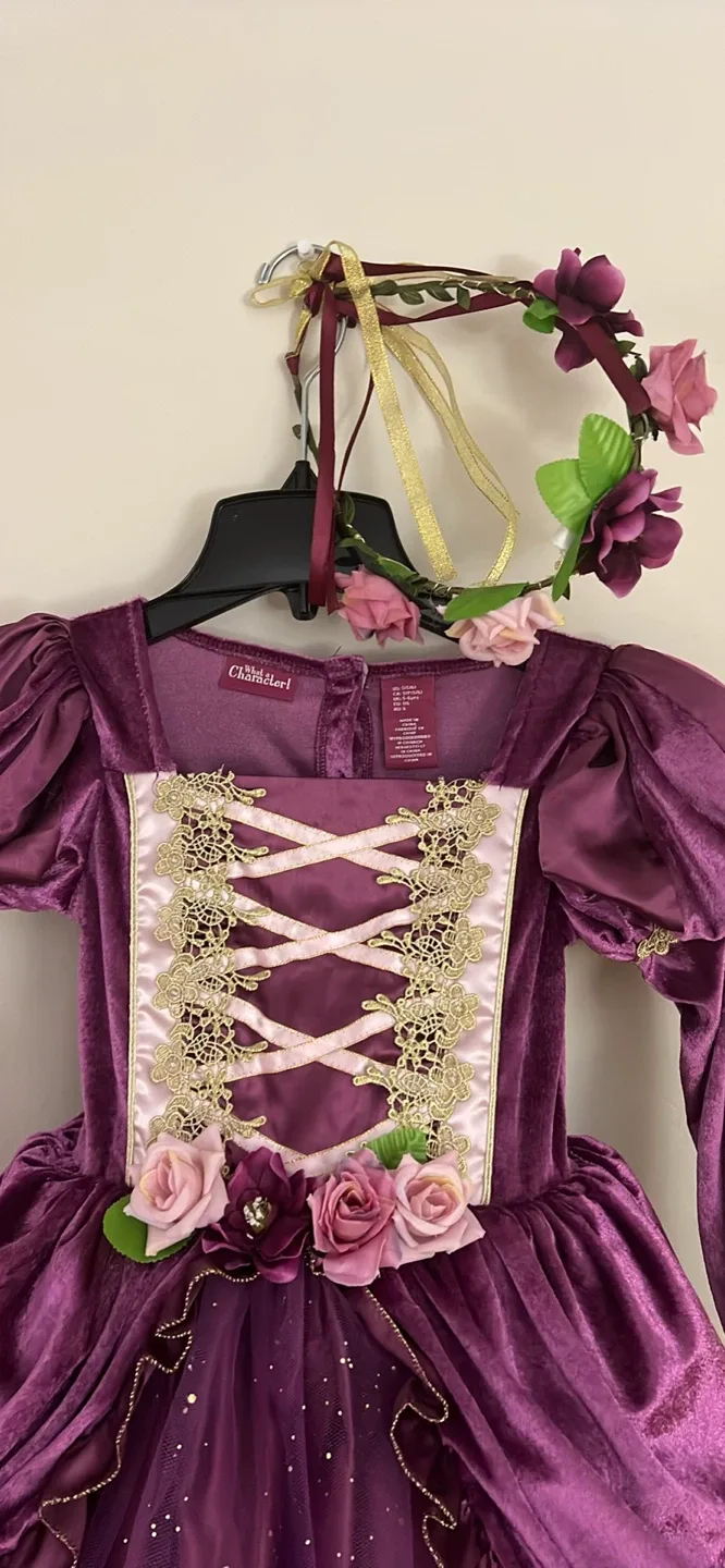 🥕 Halloween: Disney Princess Fancy Costume with Headband image indicator(2)