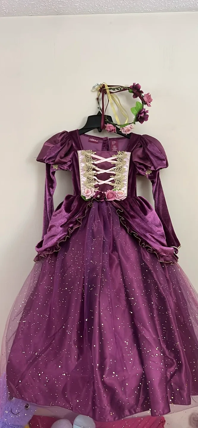 🥕 Halloween: Disney Princess Fancy Costume with Headband