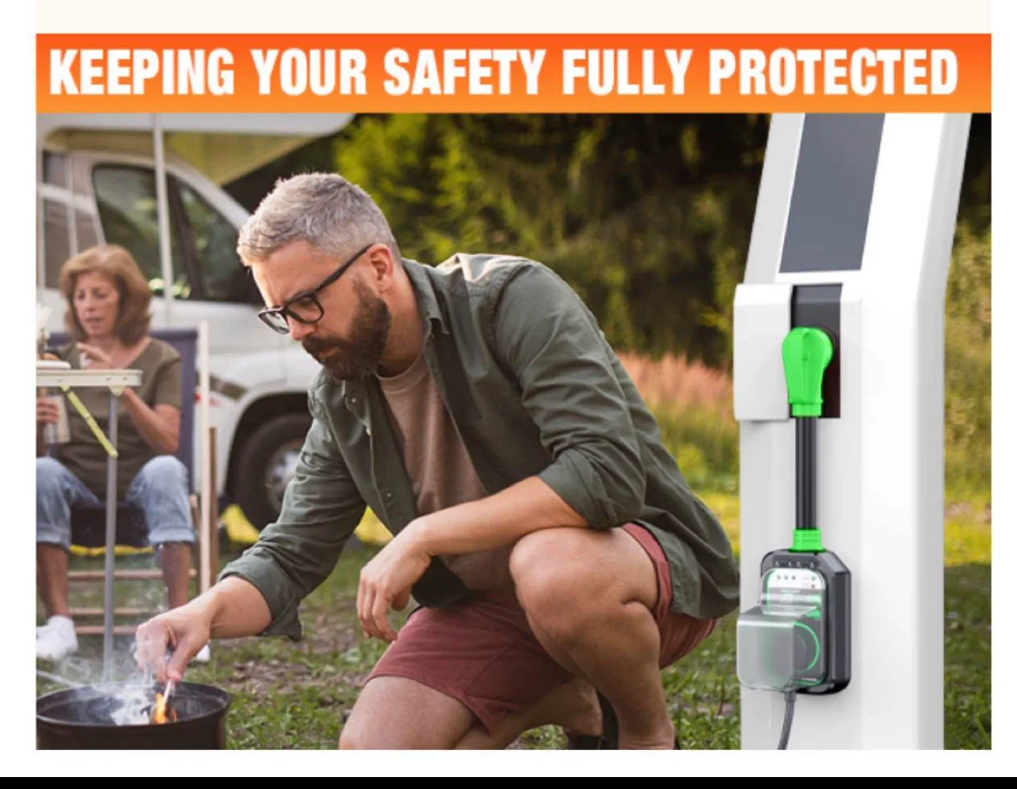 50A RV Surge Protector 9500 Joules image indicator(8)