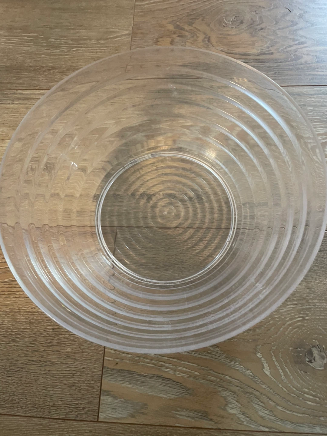 🥕Clear Plastic Serving Bowl