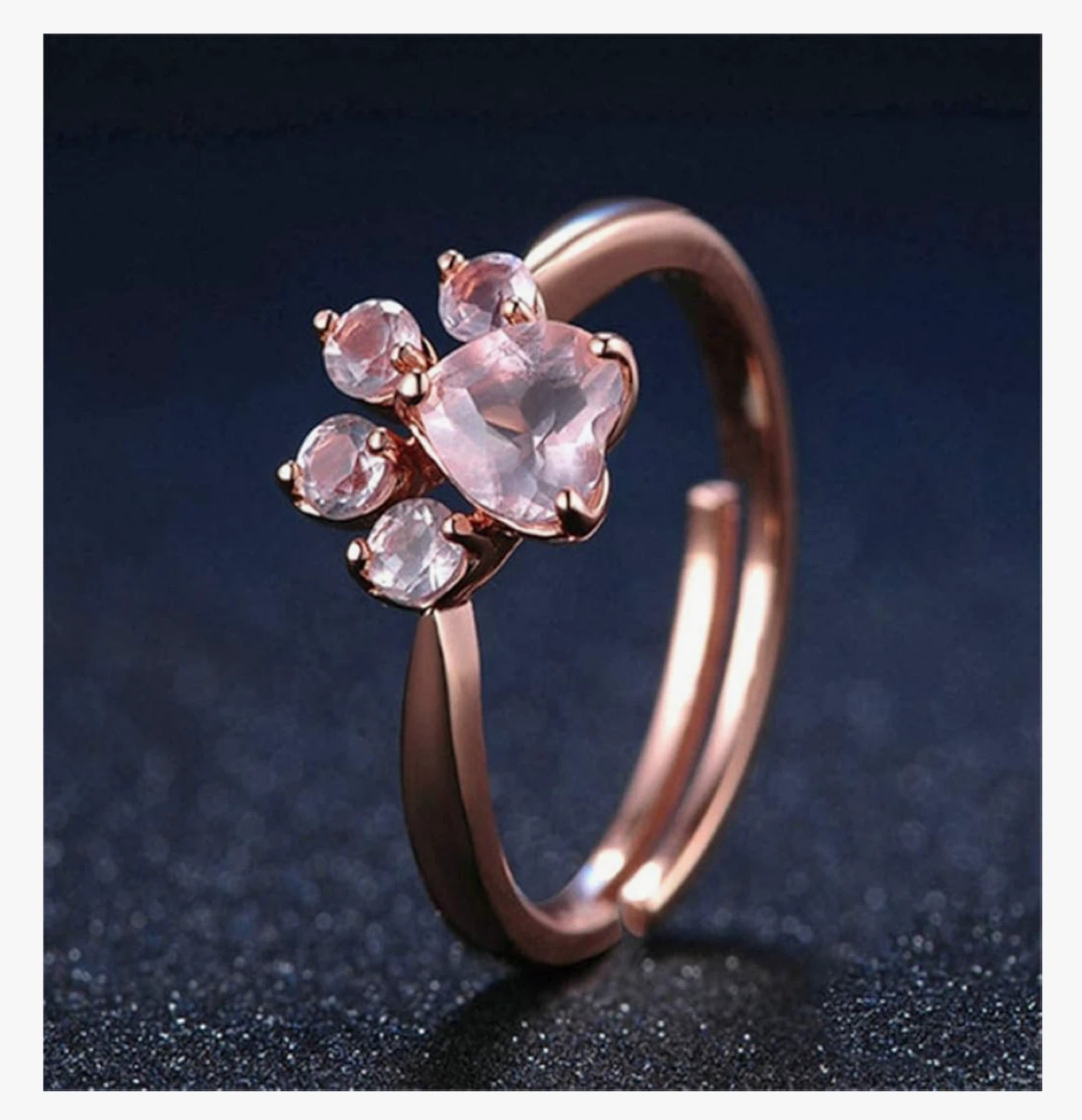 Paw  Ring Sterling Silver (S925) - photo 3