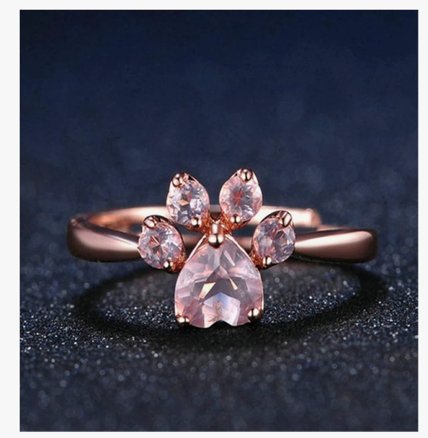 Paw  Ring Sterling Silver (S925) - photo 2