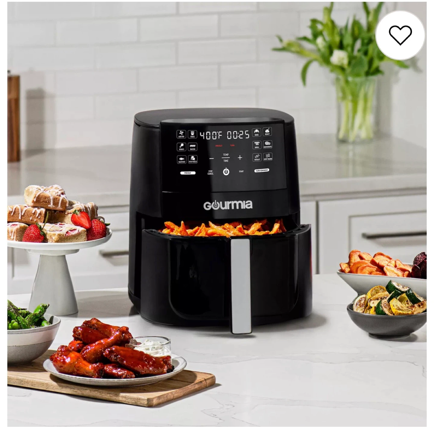 Gourmia 6QT Digital Air Fryer - photo 3