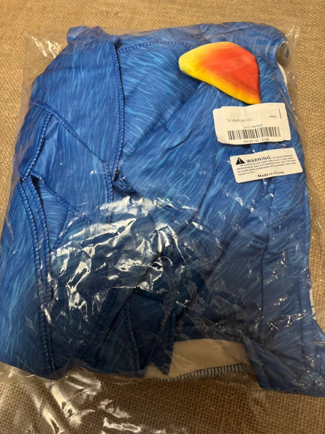Sonic the Hedgehog Costume - Size XL