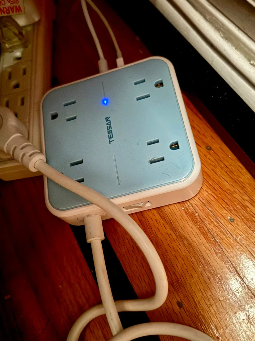 TESSAN Multi Plug Outlet Extender thumbnail