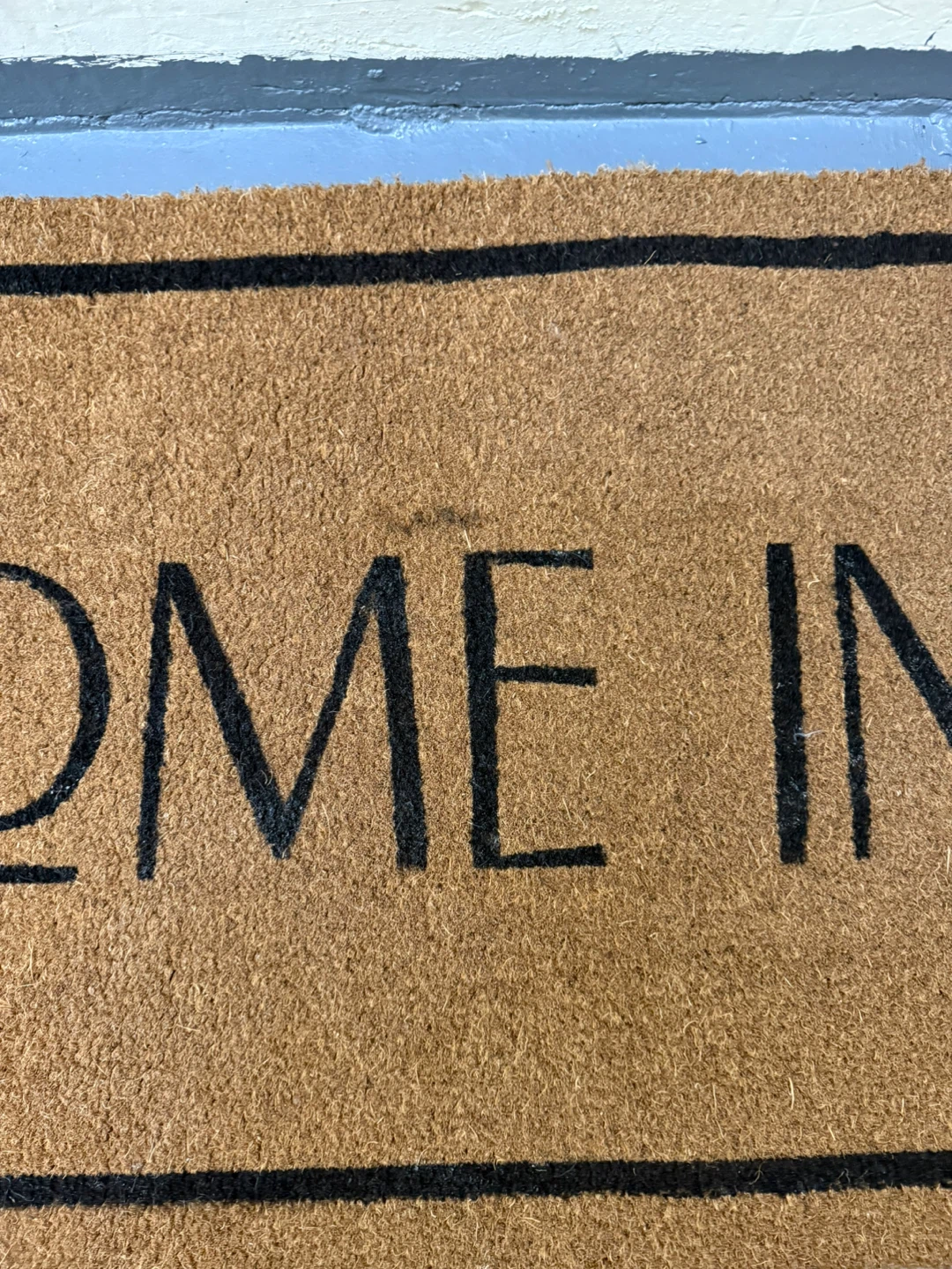 Coir Doormat - "Come In" Design - photo 2