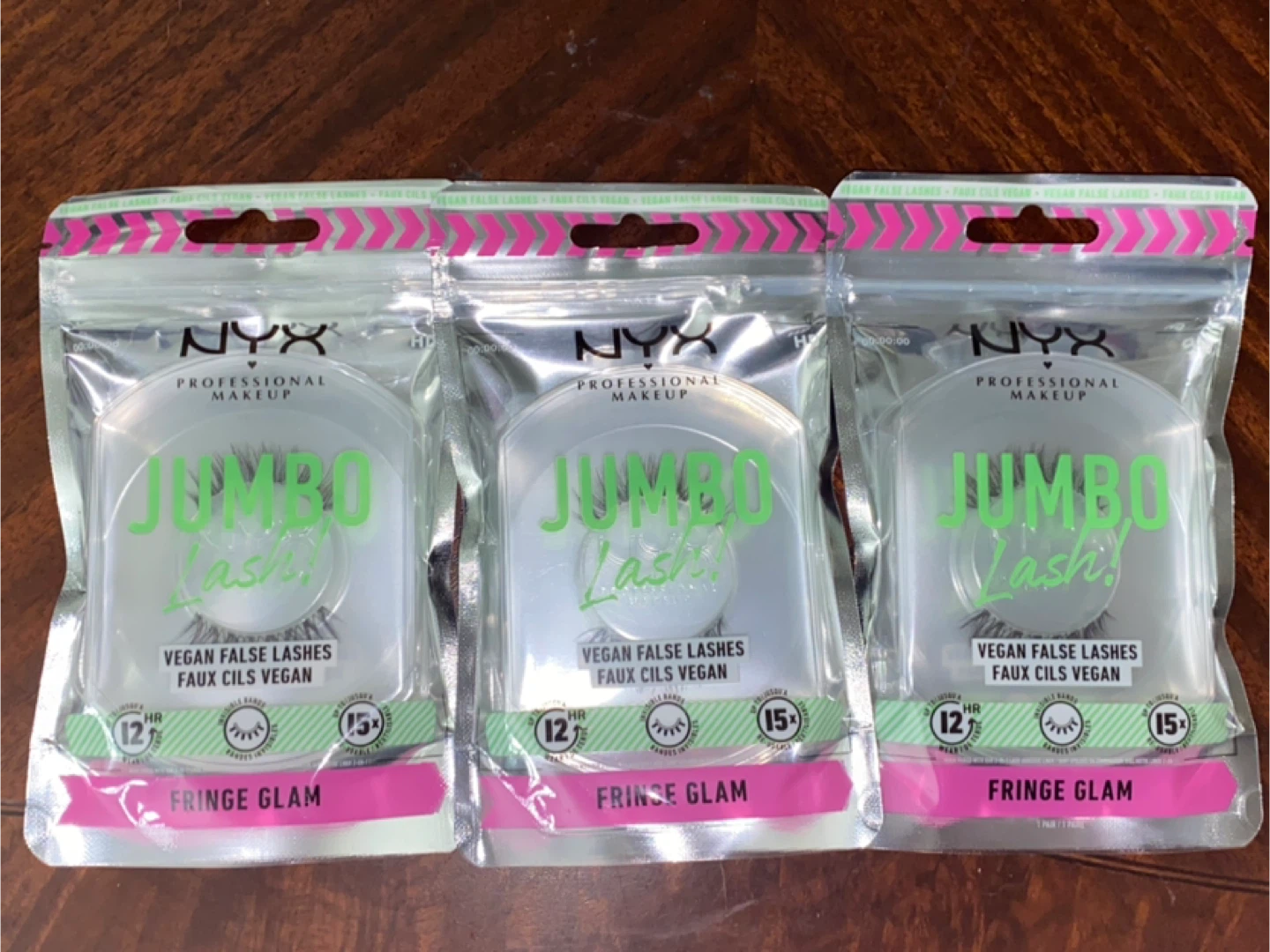 New NYX Jumbo Lash Fringe Glam