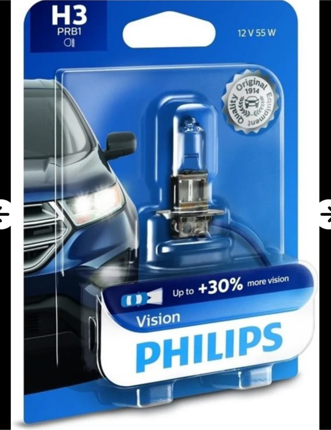 Philips Automotive Lighting H3 Vision Upgrade Auto thumbnail
