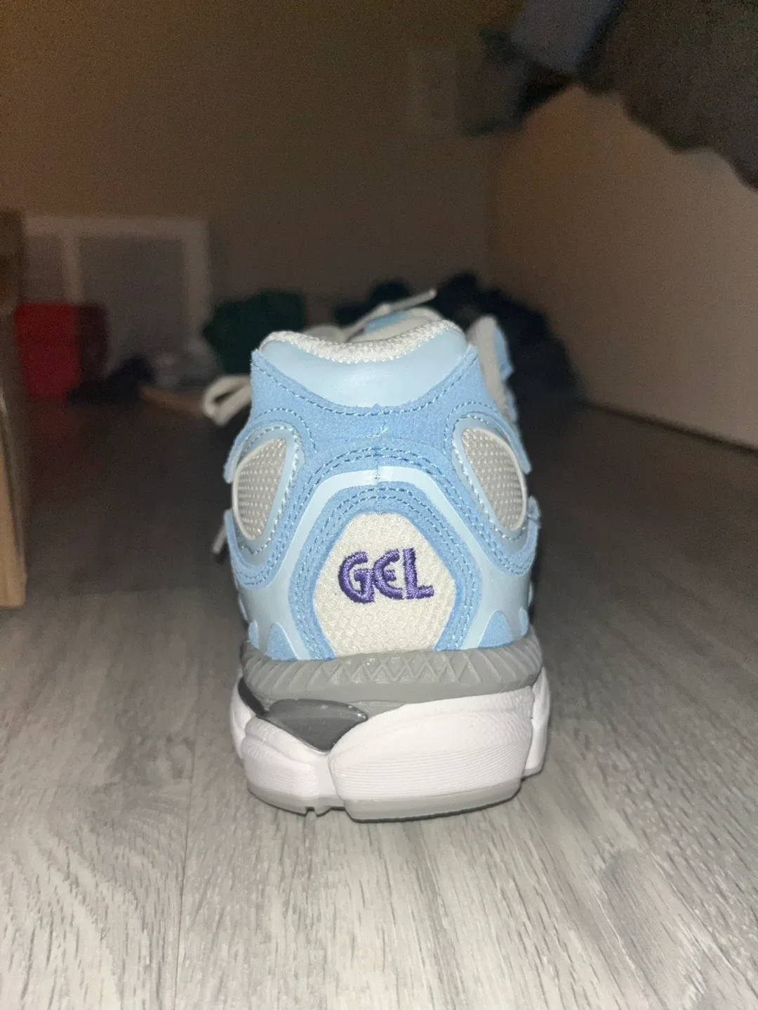 Asics GEL-1090 Running Shoes, Light Blue, Size 9.5 image indicator(3)