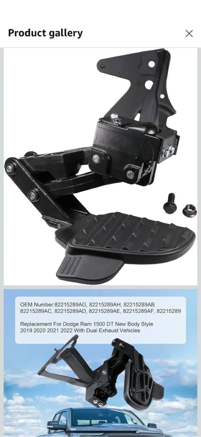 🛻 JDMSPEED Rear Bed Step – Dodge Ram 1500 (2019–2022) image indicator(3)