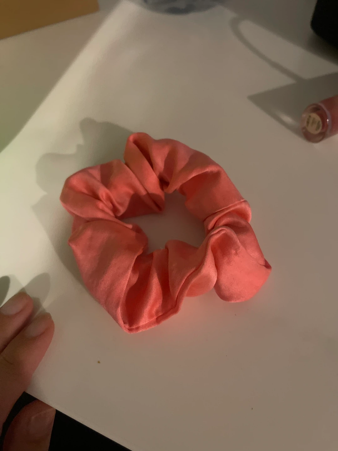 Coral Scrunchie