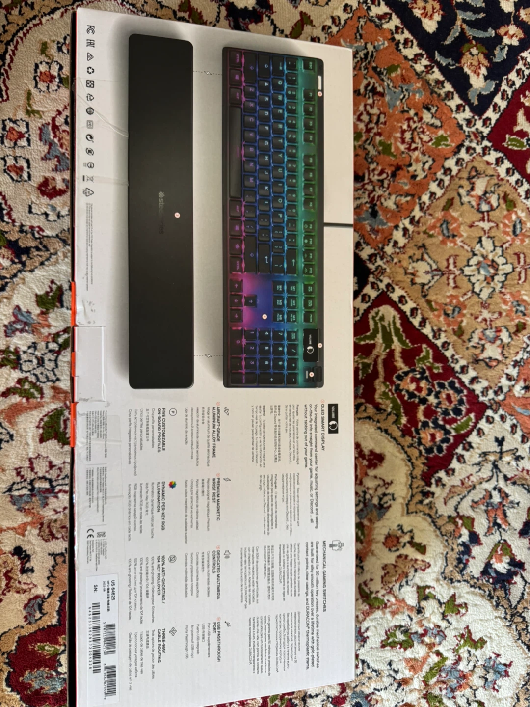 SteelSeries Apex 7 Mechanical Gaming Keyboard - New - photo 4