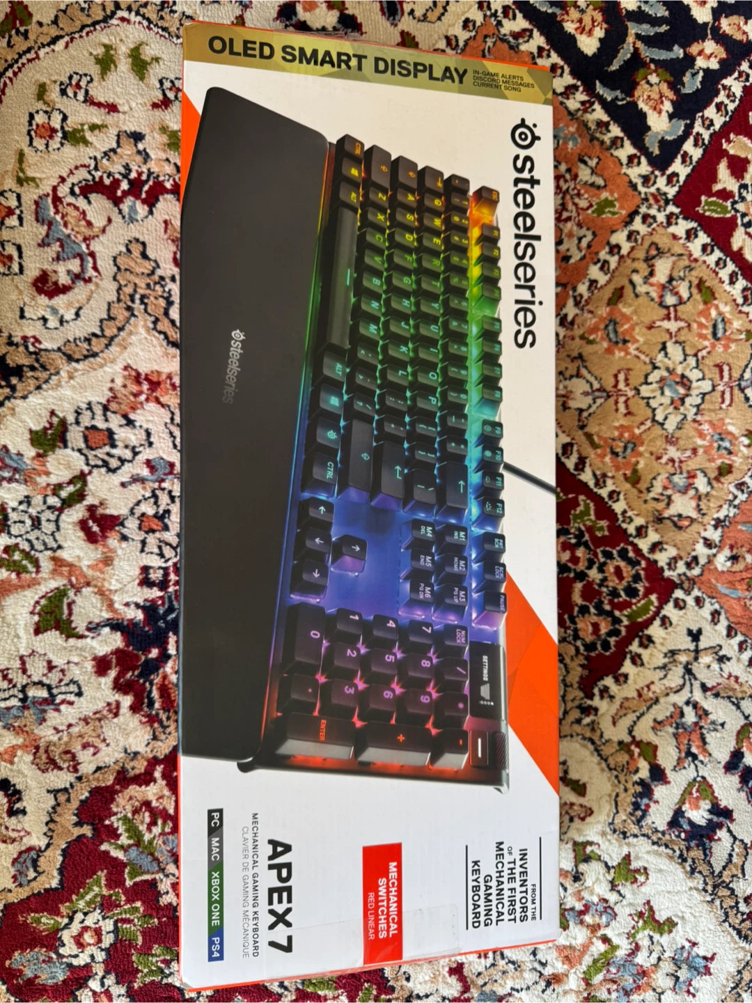 SteelSeries Apex 7 Mechanical Gaming Keyboard - New