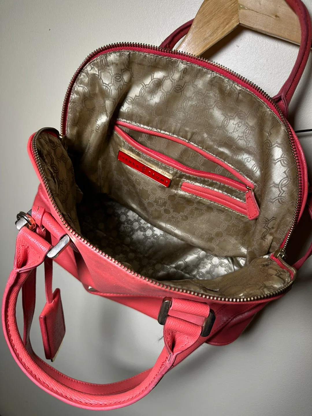 Ivanka Trump Dome Satchel - Coral image indicator(3)