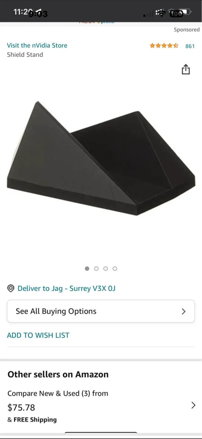 Nvidia Shield Stand - (original Nvidia Shield) image indicator(3)
