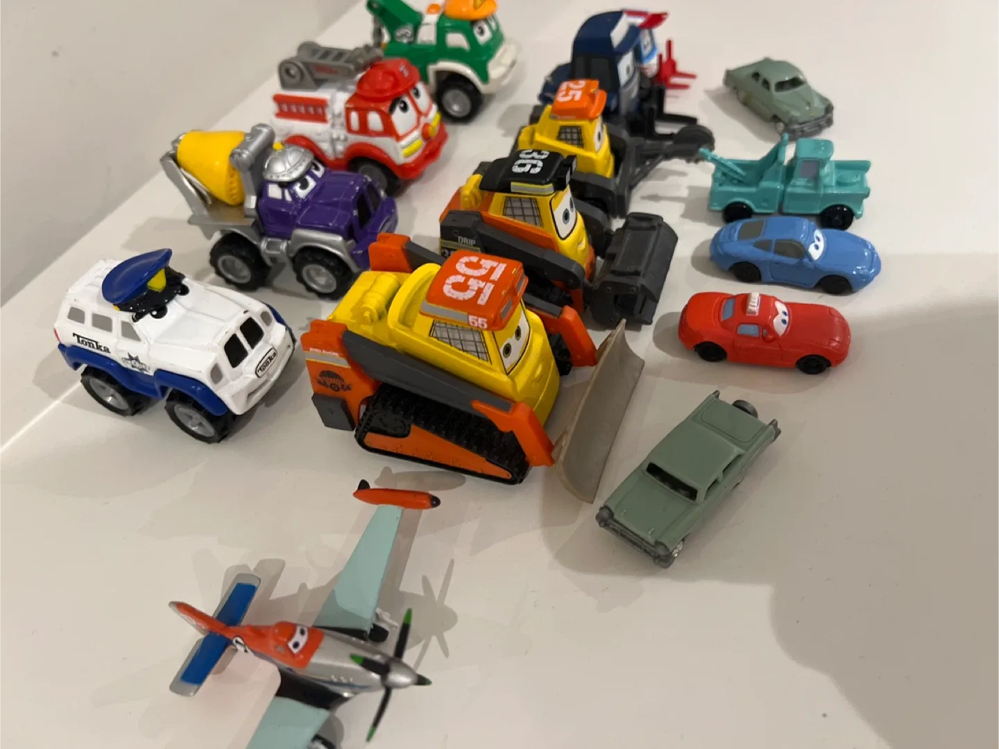 Assorted Tonka & Disney Cars Diecast Vehicles image indicator(6)