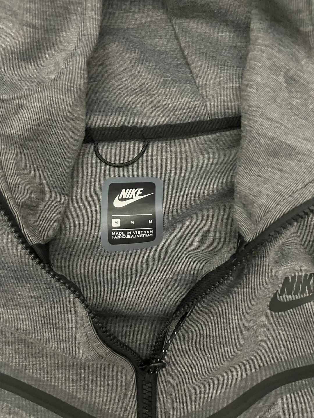 Nike Tech Fleece Hoodie - Grey, Size M - photo 2