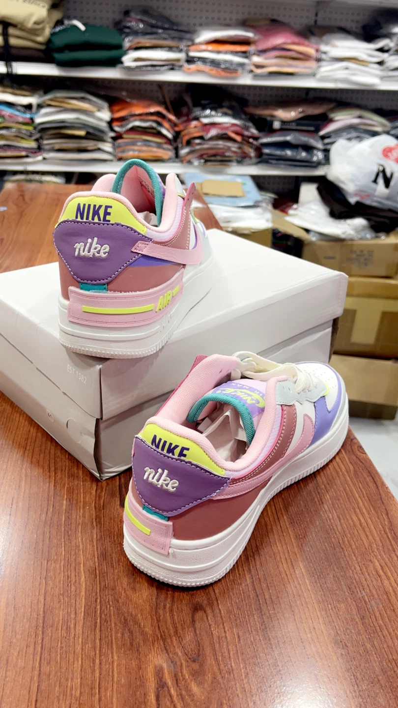 Nike Air Force 1 Shadow Pastel Sneakers - photo 5