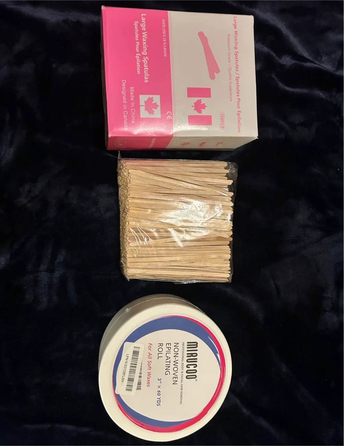 Waxing Kit: Mirucoo Roll, Sharonelle Wax, Amanda Beauty Warmer image indicator(2)