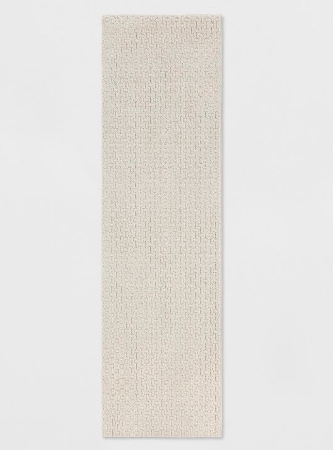 Threshold Washable Runner Rug - Neutral - photo 2