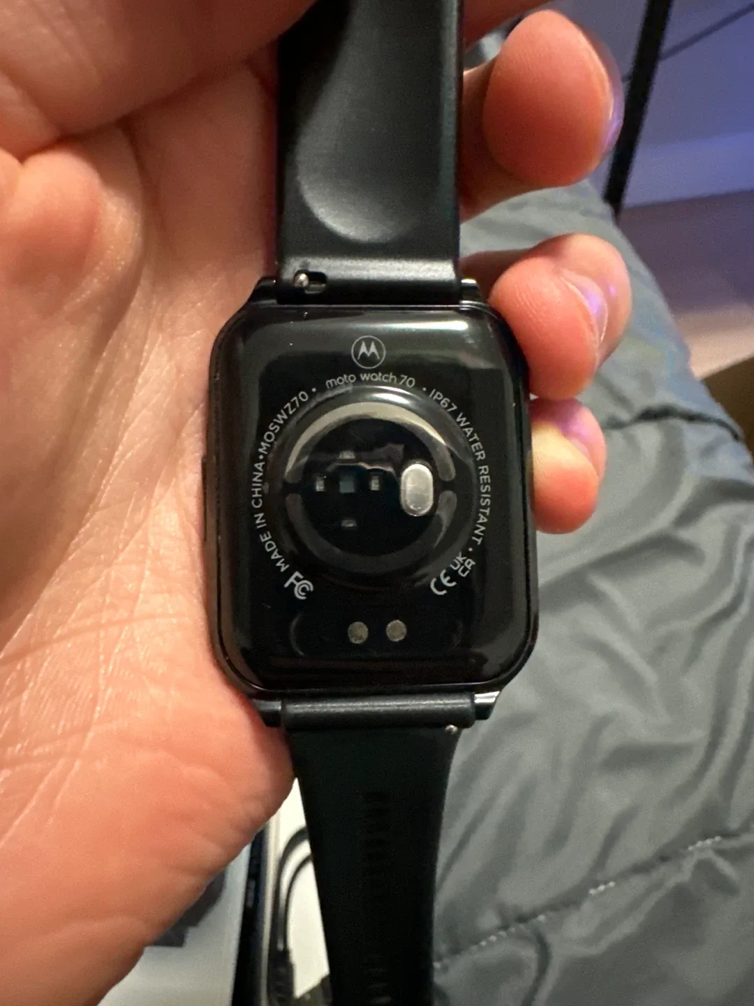 Motorola Moto Watch 70 - Black image indicator(3)