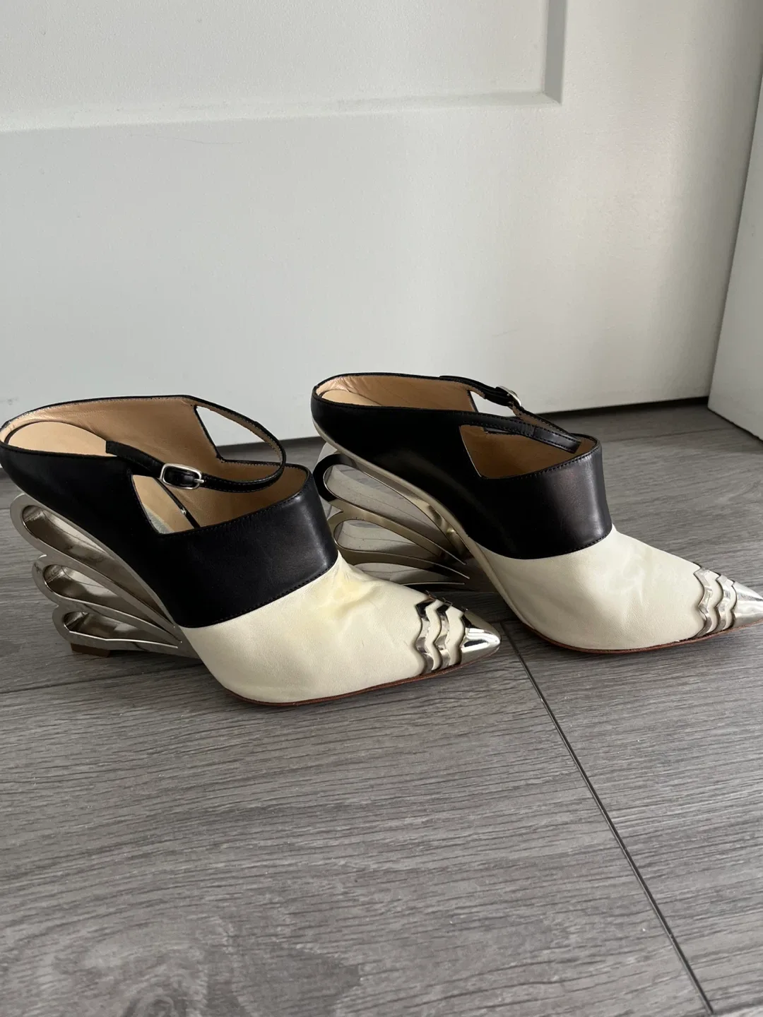 Nicholas Kirkwood Heeled Mules - Size 36 image indicator(3)