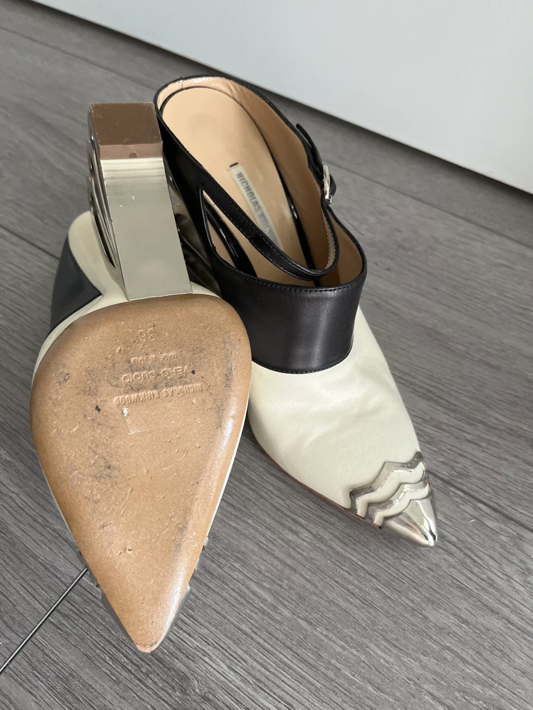 Nicholas Kirkwood Heeled Mules - Size 36 image indicator(4)