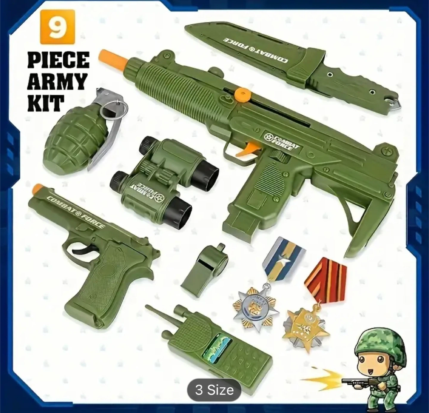 Army soldier’s uniform for kids costume party or Halloween - photo 5