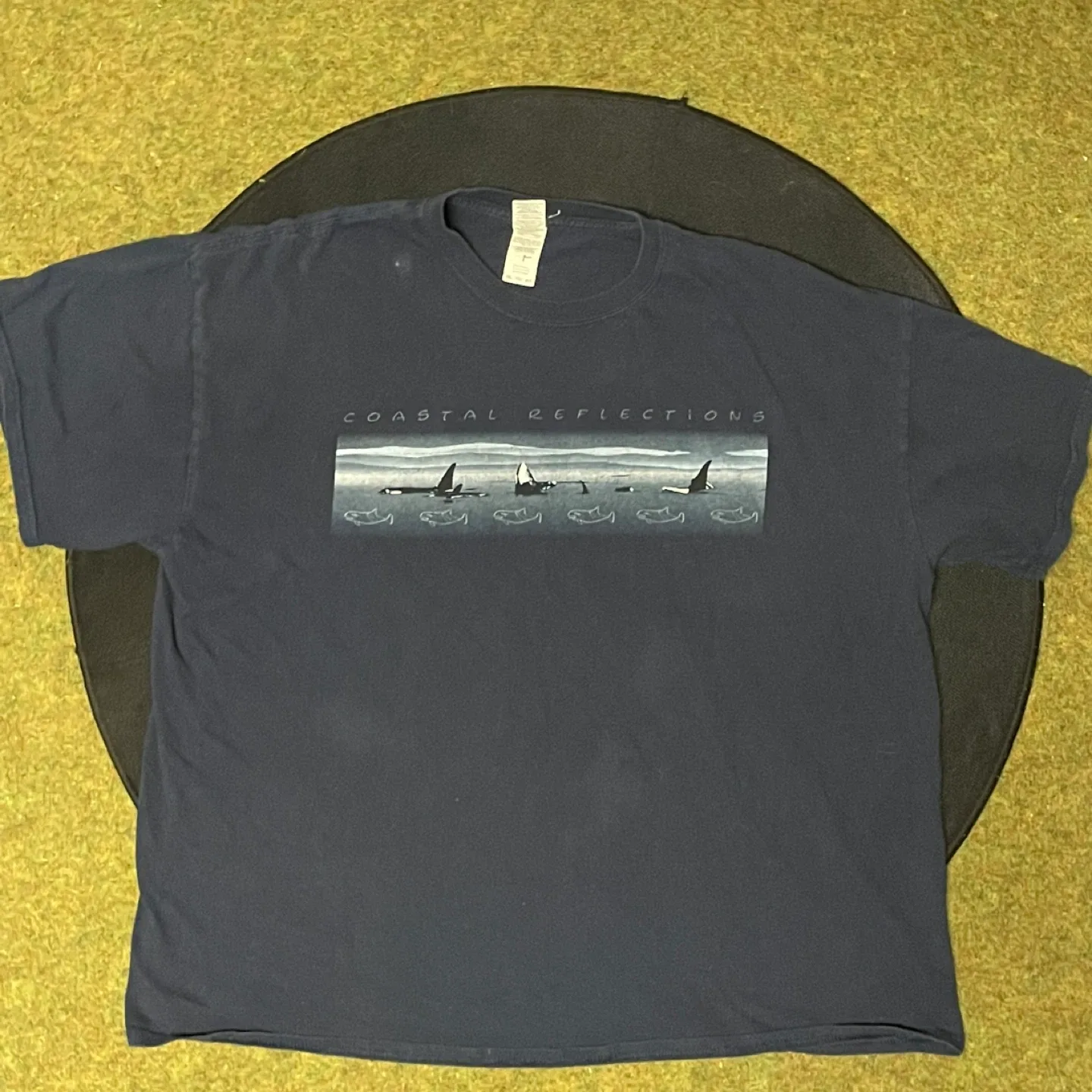 100% cotton Gildan Coastal Reflections T-Shirt 2XL