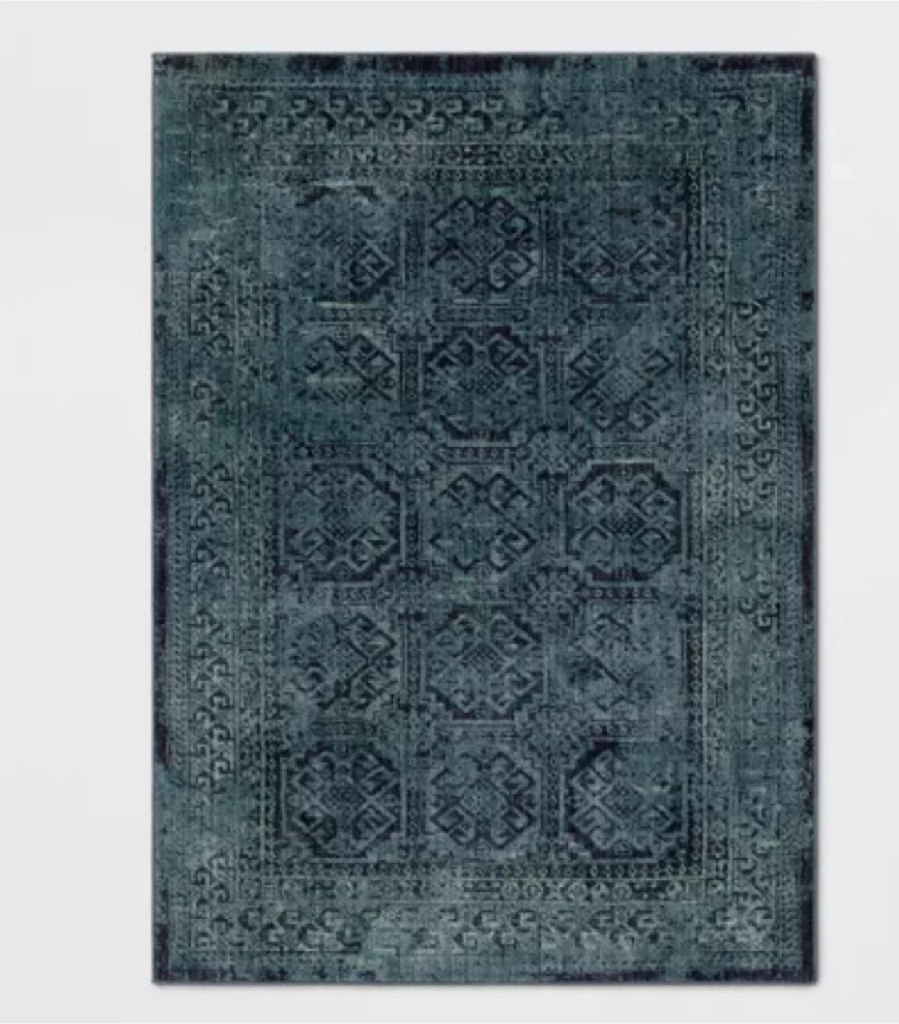 Threshold Overdyed Oriental Area Rug - photo 3