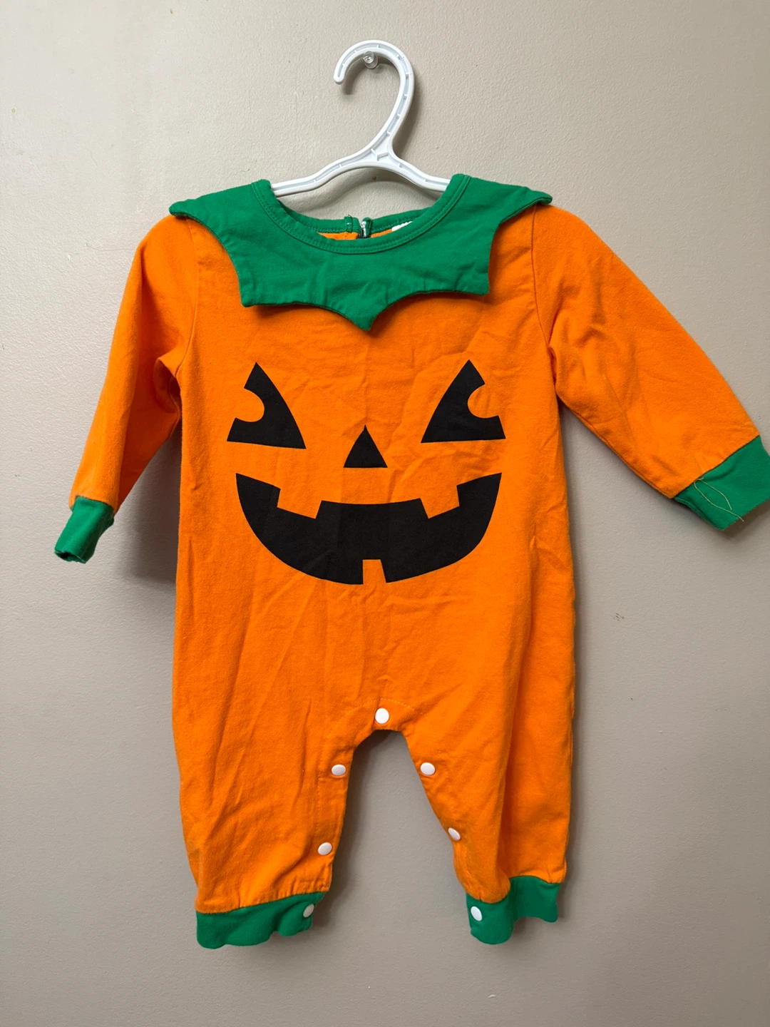 🥕Pumpkin Halloween Costume Onesie 12-18 months