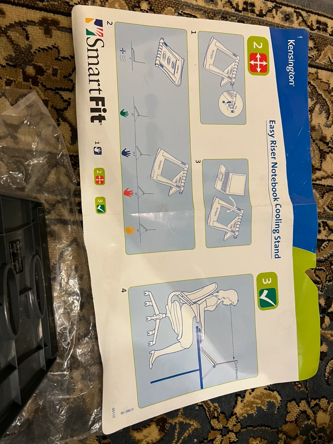 Kensington Easy Riser Notebook Cooling Stand - New image indicator(3)