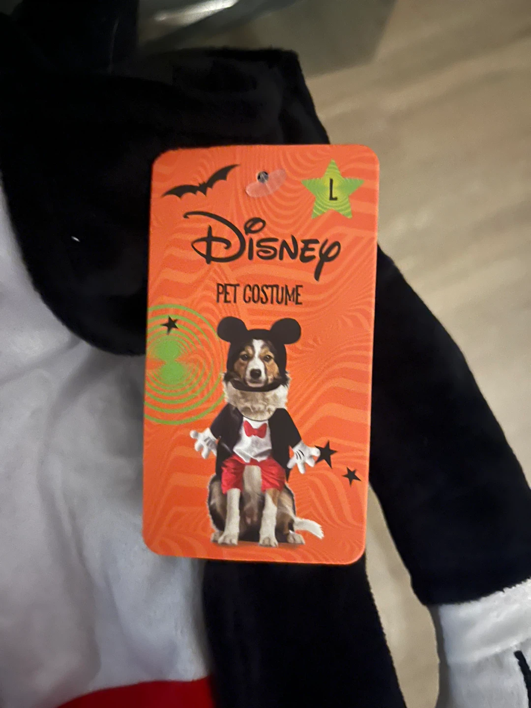Disney Mickey Mouse Pet Costume - Size L - photo 2