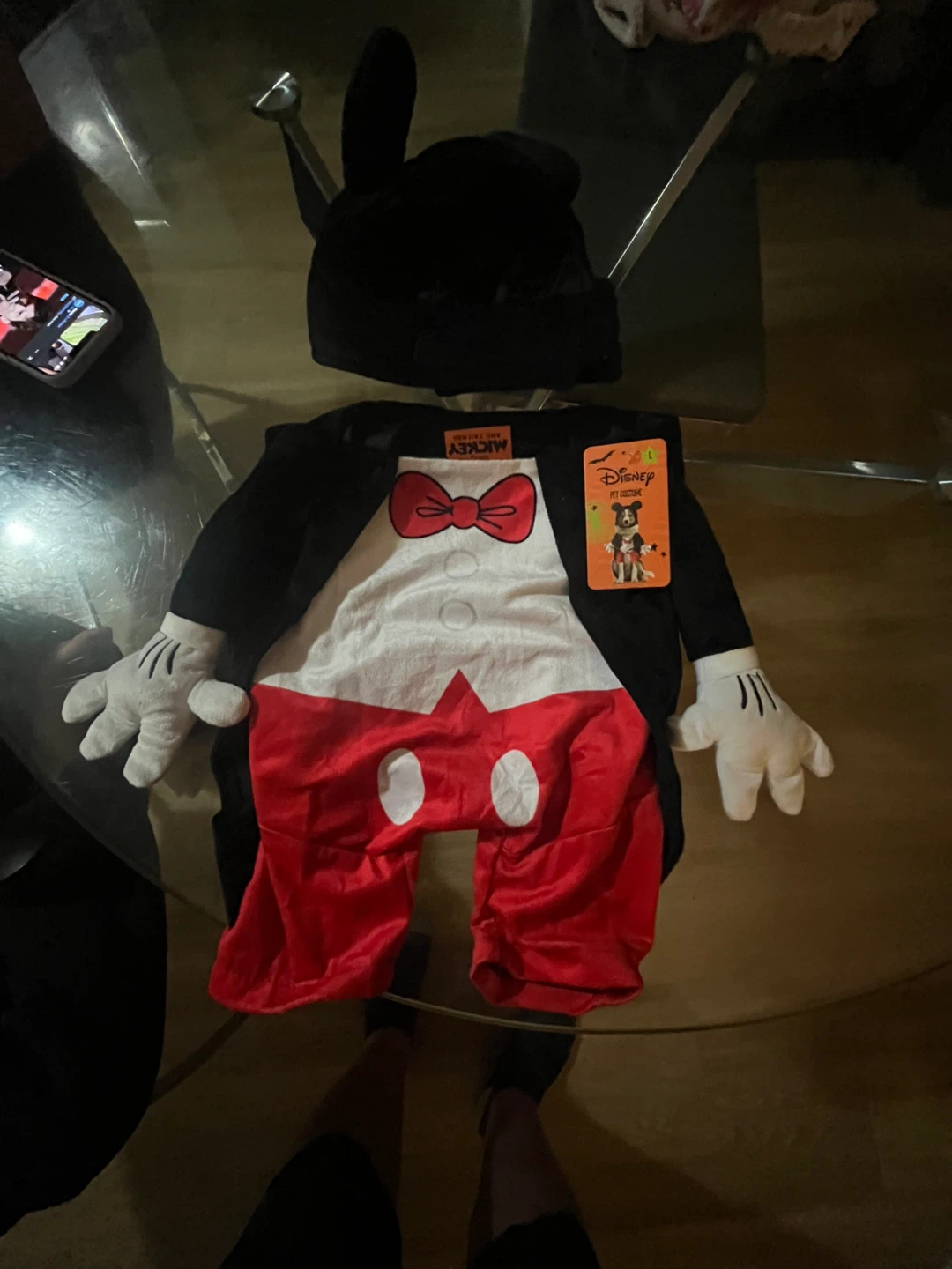 Disney Mickey Mouse Pet Costume - Size L - photo 5