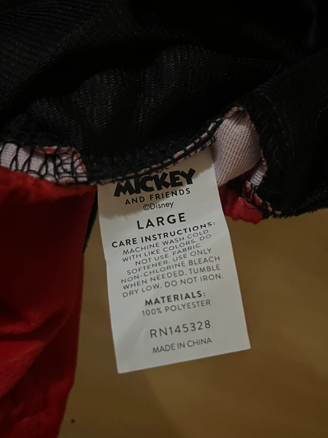 Disney Mickey Mouse Pet Costume - Size L - photo 4