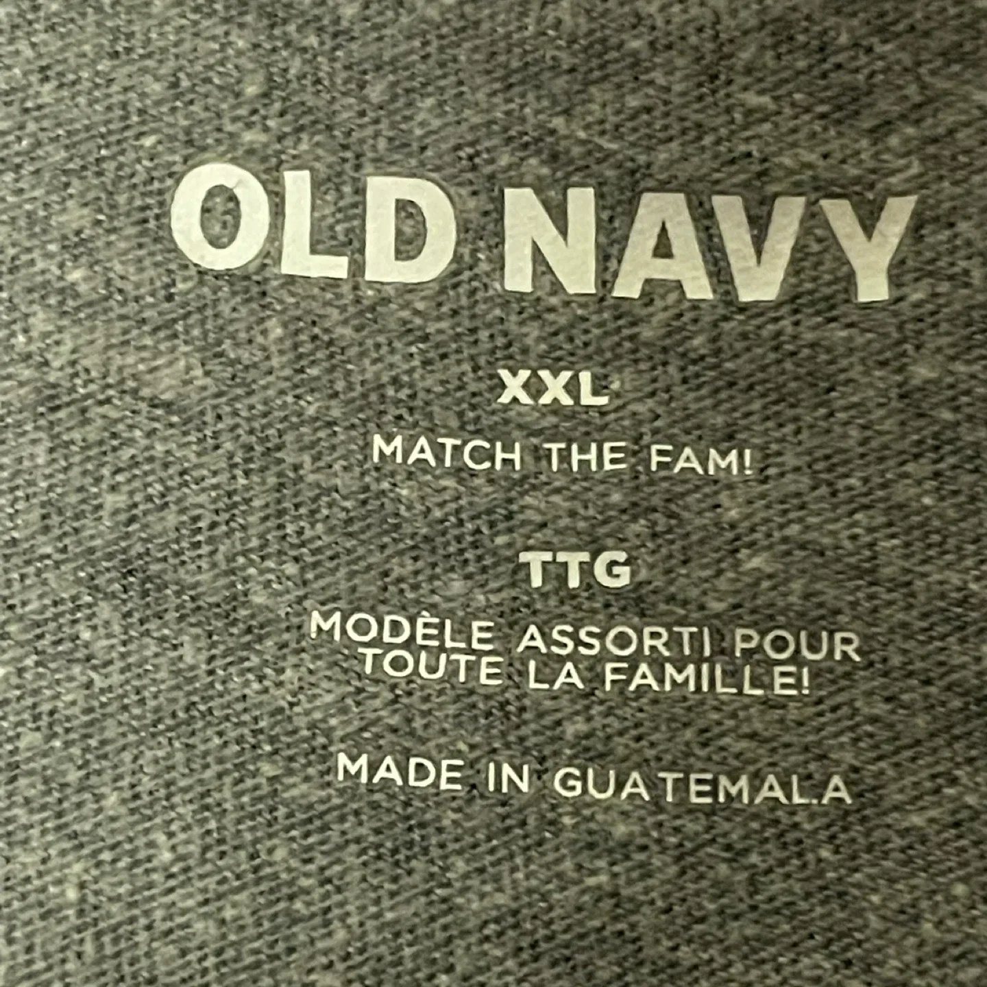 Old Navy XXL Gingerbread pajama shirt image indicator(3)