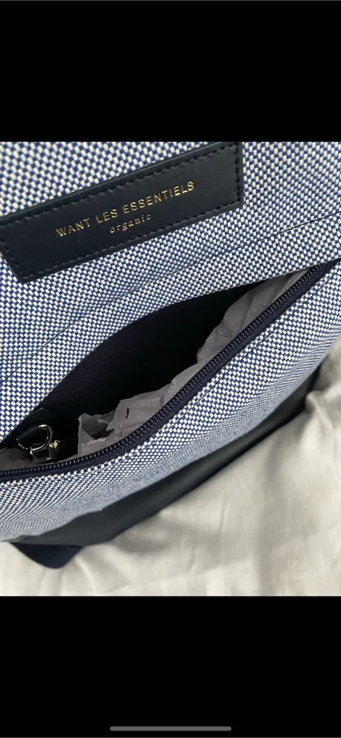 WANT Les Essentiels Backpack - Navy/White image indicator(6)