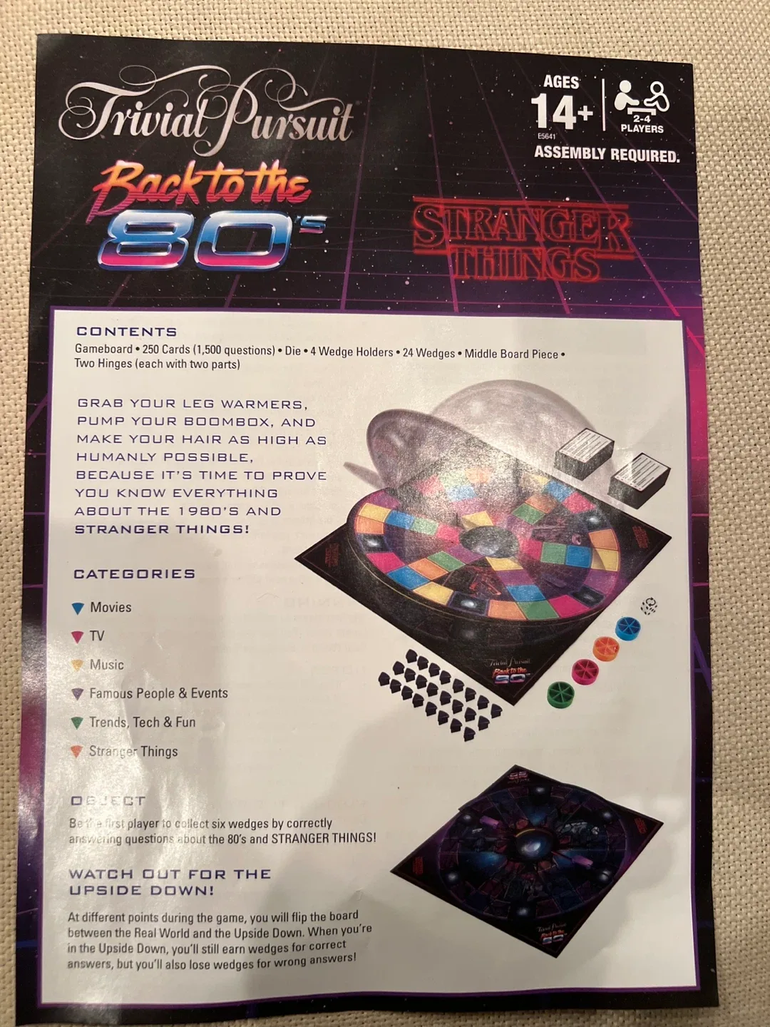 Trivial Pursuit Back to the 80s Stranger Things Edition image indicator(2)
