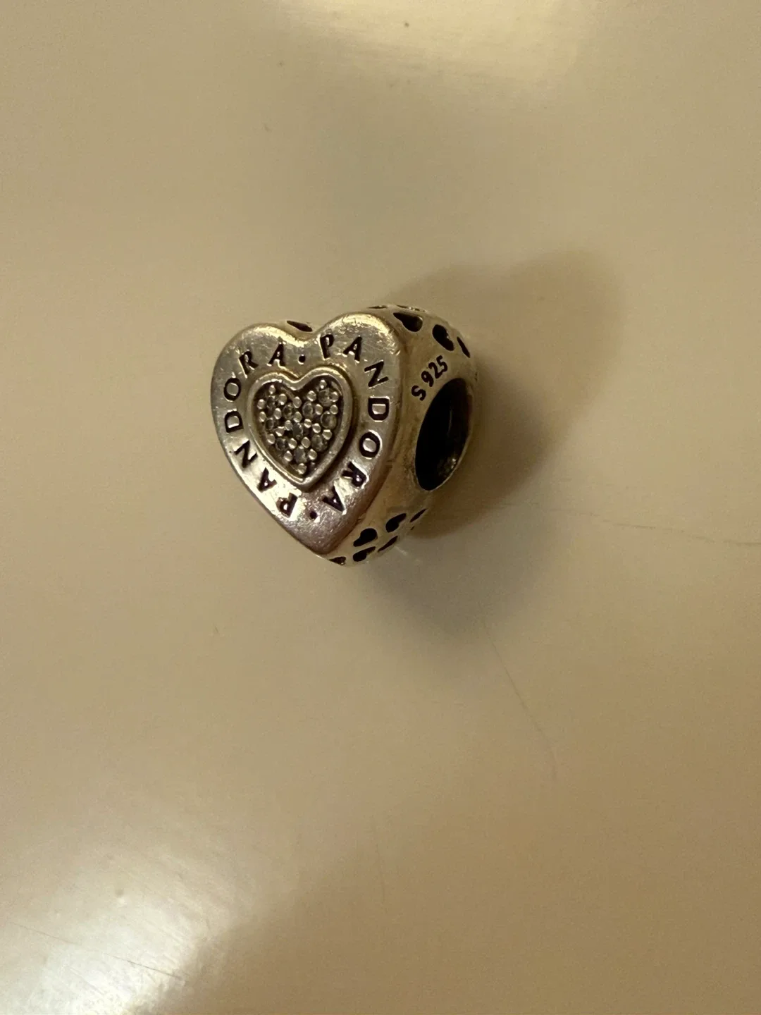 Pandora Heart Charm S925 Silver image indicator(3)
