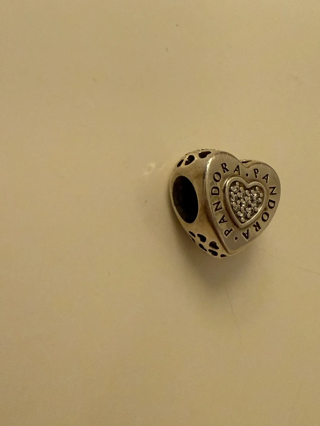 Pandora Heart Charm S925 Silver image indicator(4)