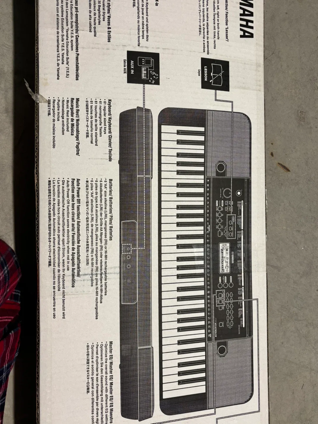 Yamaha PSR-E263 Digital Keyboard - Like New! image indicator(5)