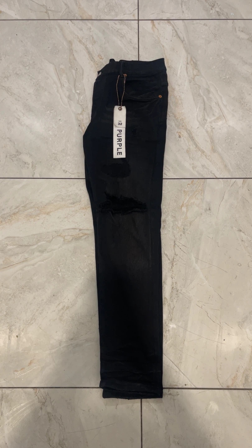 Purple Brand Black Ripped Jeans - photo 4