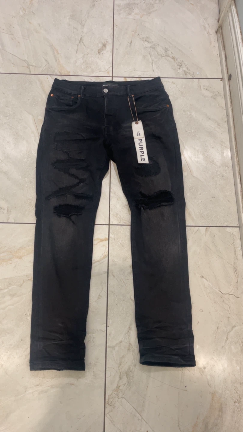 Purple Brand Black Ripped Jeans - photo 2