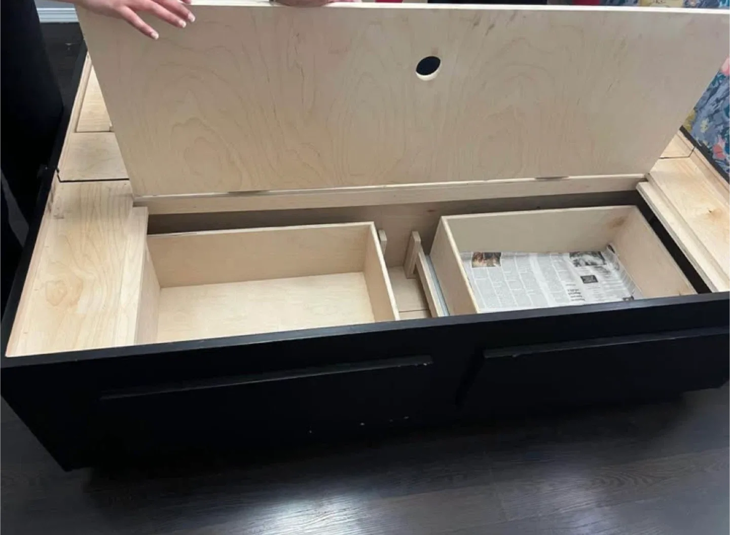 Queen size box bed (custom made) image indicator(4)