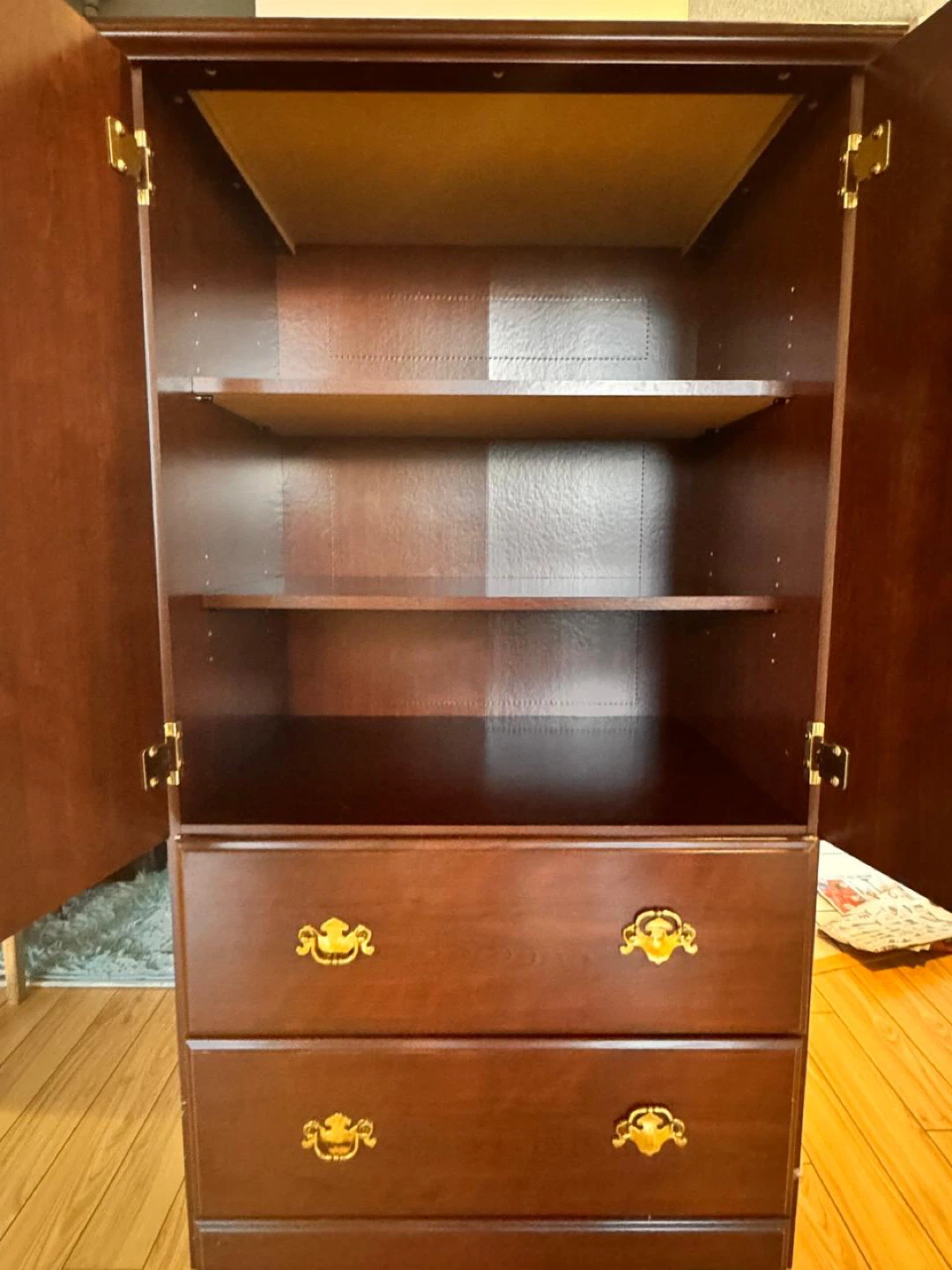 Wooden Armoire with free Drawers - photo 2