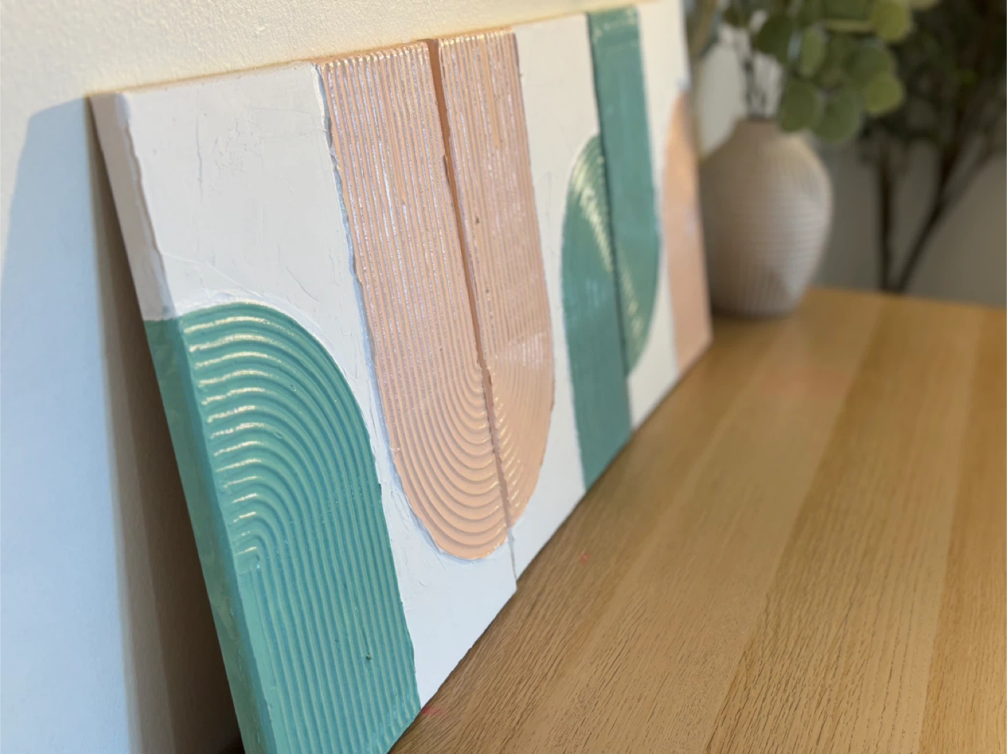 Abstract Textured Wall Art - Set of 4 - photo 2